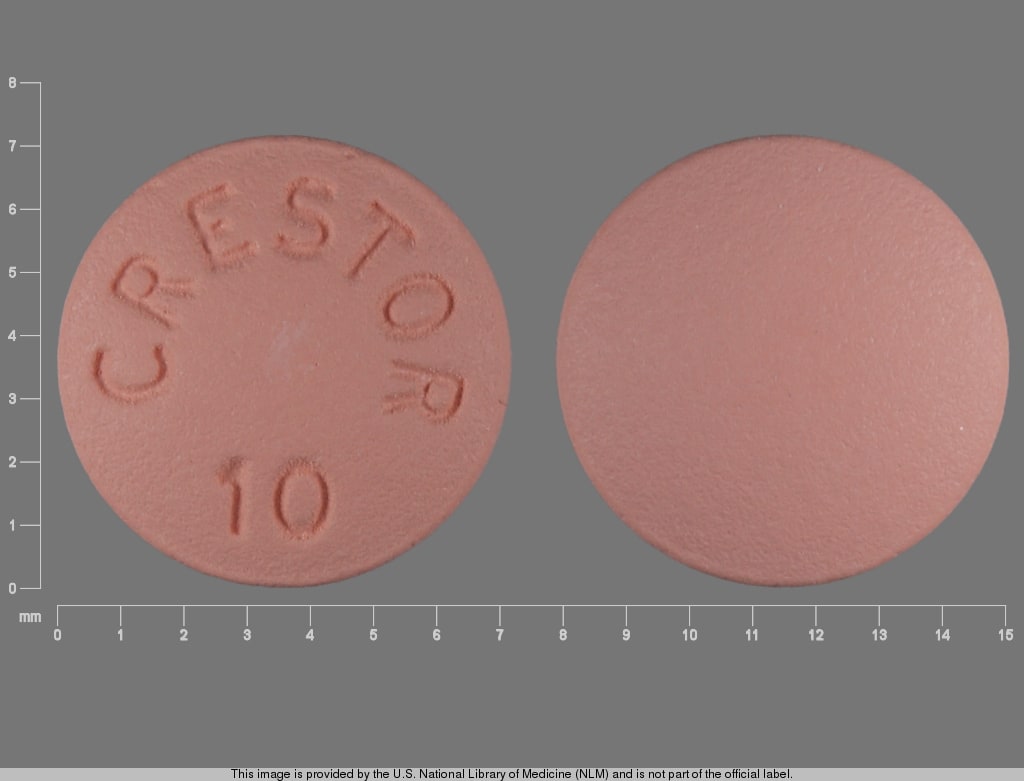 Image 1 - Imprint CRESTOR 10 - Crestor 10 mg