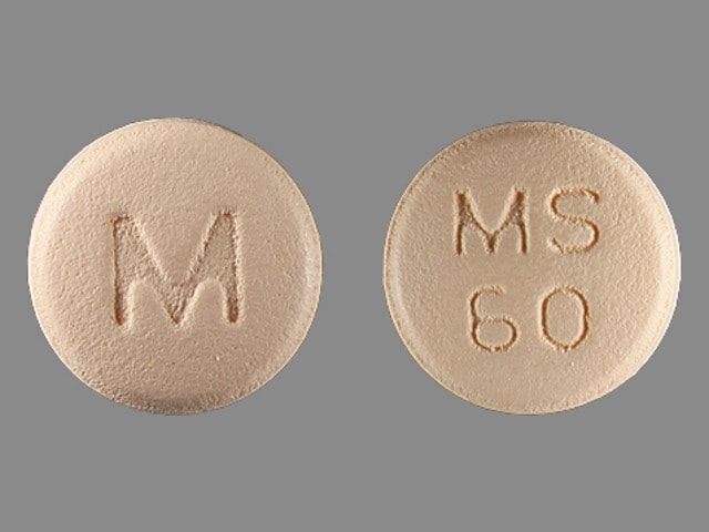 Image 1 - Imprint M MS 60 - morphine 60 mg