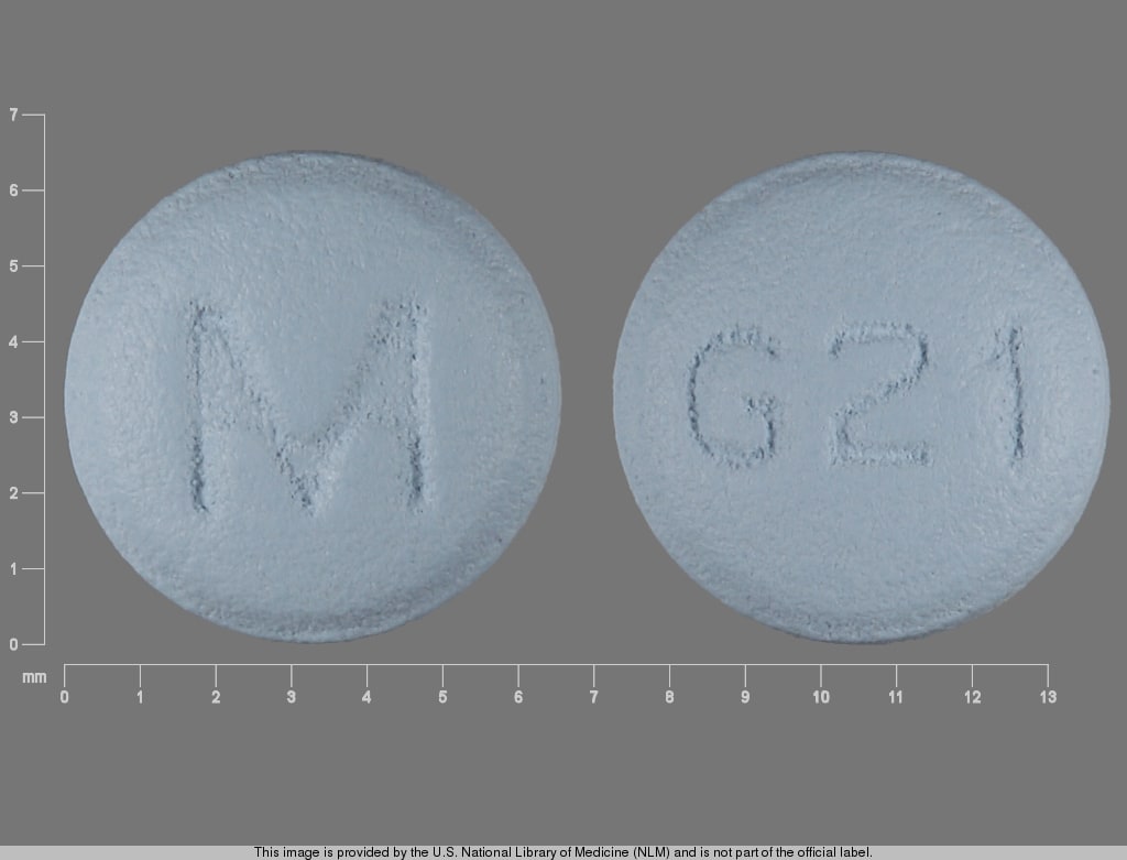 Image 1 - Imprint M G21 - galantamine 4 mg