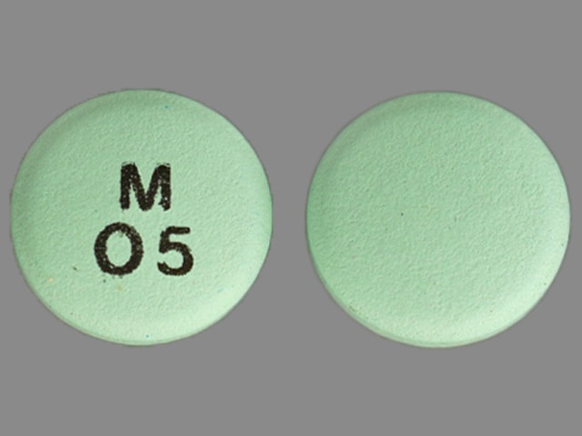Image 1 - Imprint M O 5 - oxybutynin 5 mg