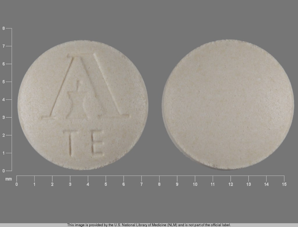Image 1 - Imprint A TE - Armour Thyroid 60 mg