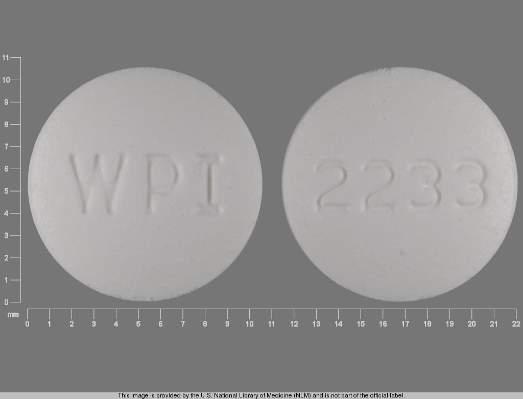 Image 1 - Imprint WPI 2233 - tamoxifen 20 mg