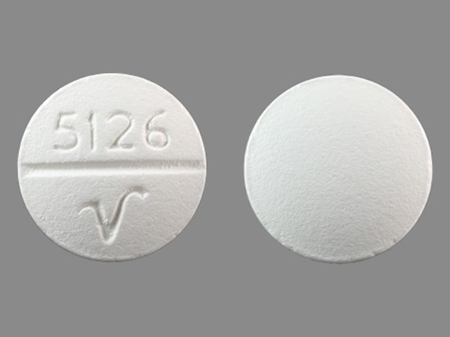 Image 1 - Imprint 5126 V - propafenone 300 mg