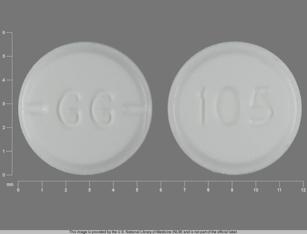 Image 1 - Imprint GG 105 - haloperidol 0.5 mg