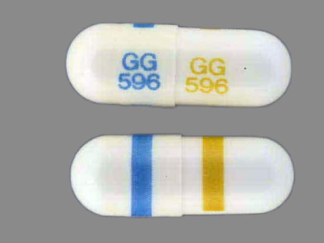 Imprint GG 596 GG 596 - thiothixene 2 mg