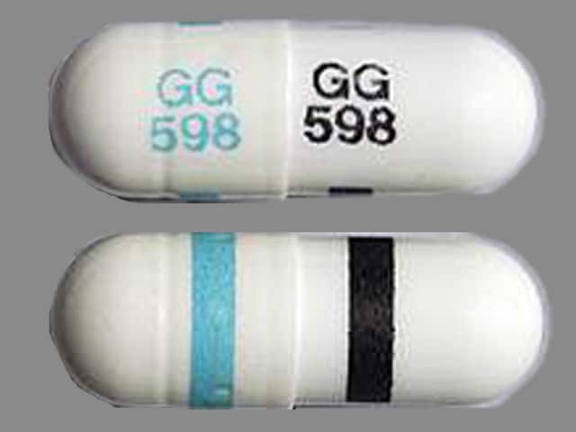 Imprint GG 598 GG 598 - thiothixene 10 mg