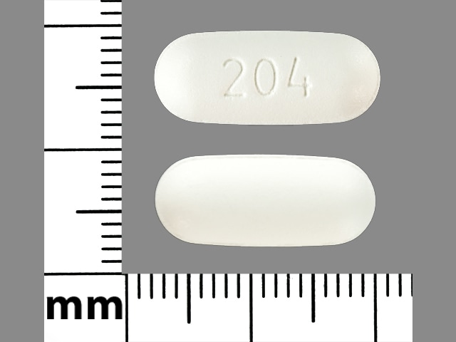 Pill Finder 204 White Capsule Shape Medicine