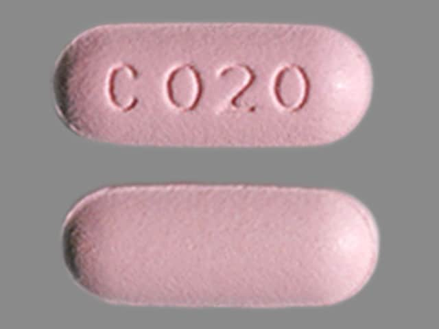 Image 1 - Imprint C020 - Covaryx HS esterified estrogens 0.625 mg / methyltestosterone 1.25 mg