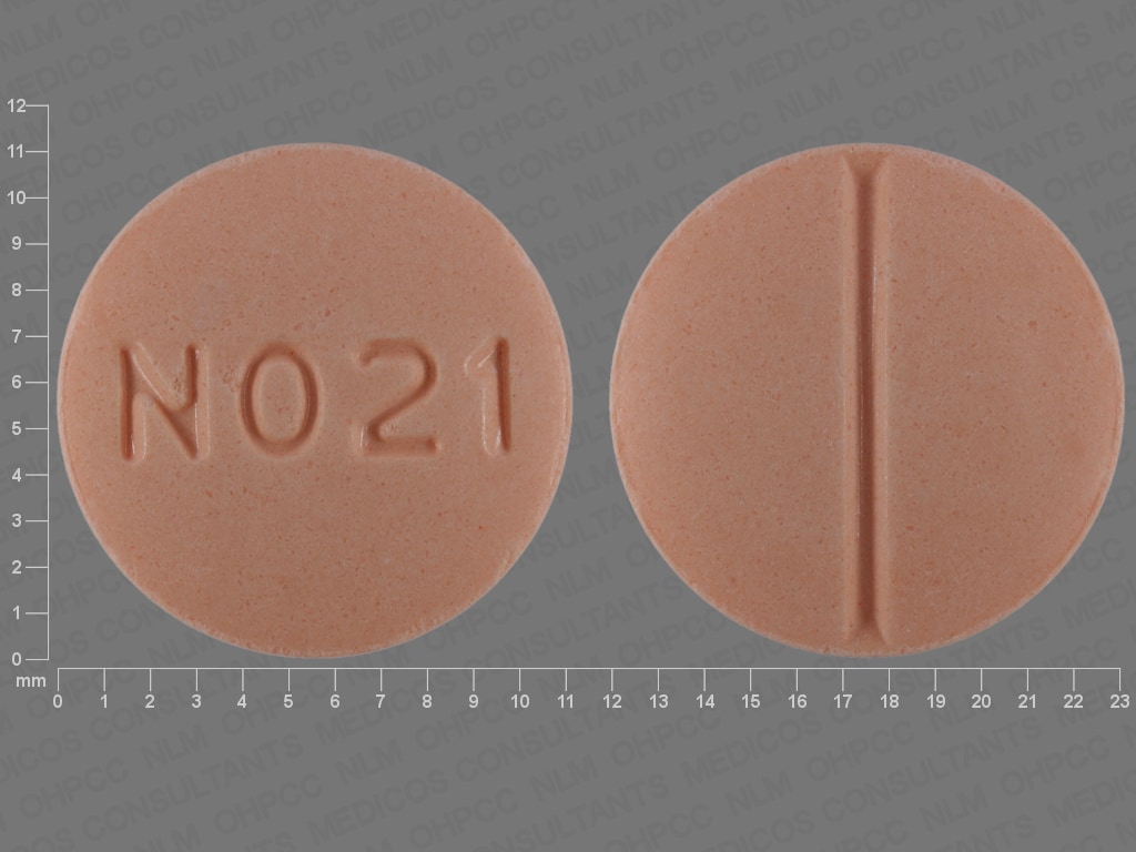 Image 1 - Imprint N021 - allopurinol 300 mg