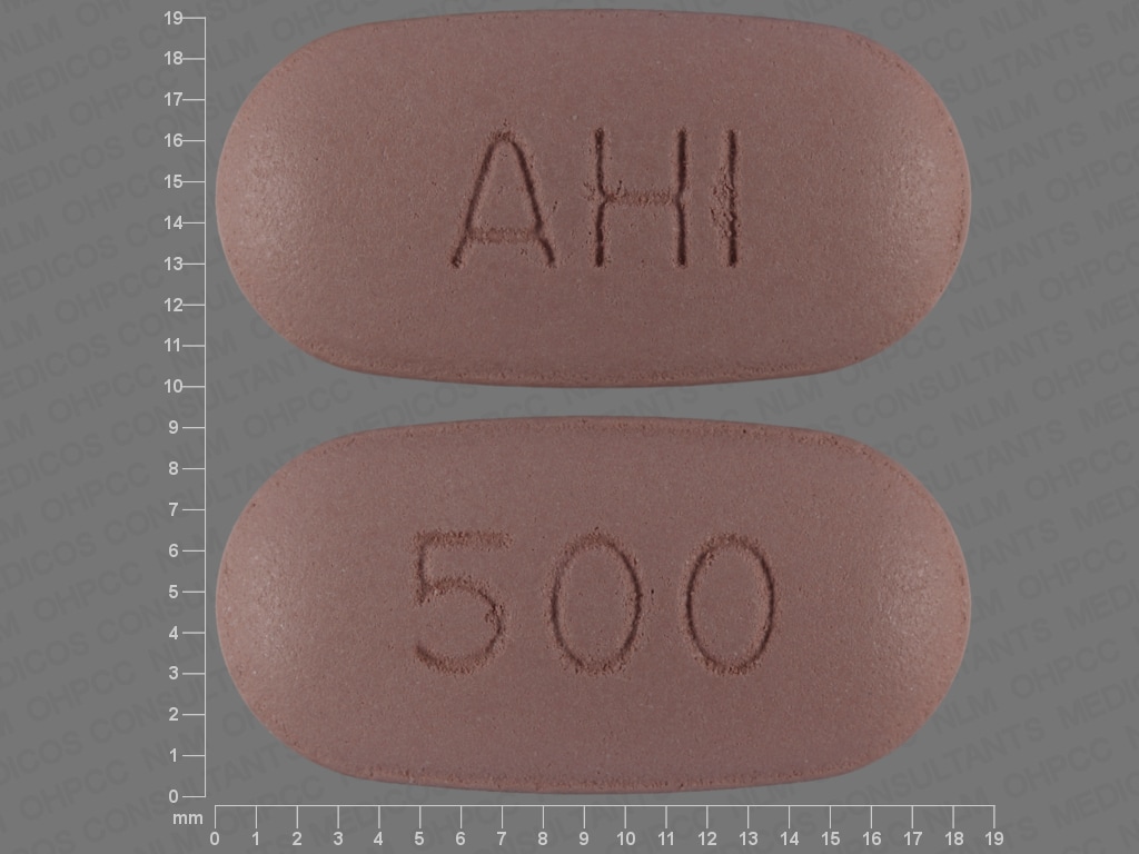 Image 1 - Imprint AHI 500 - mycophenolate mofetil 500 mg