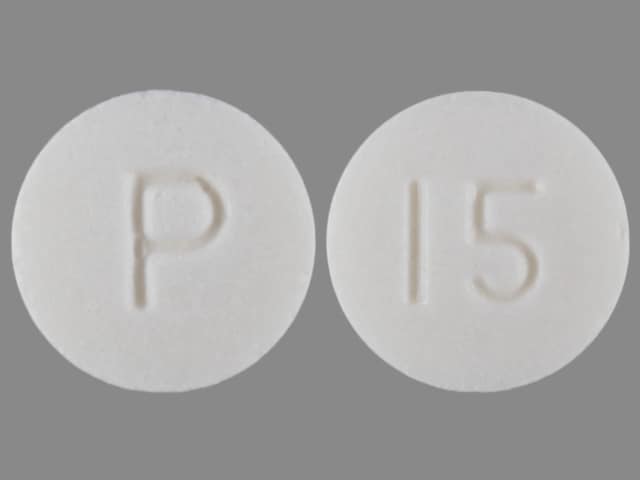 Image 1 - Imprint P 15 - pioglitazone 15 mg (base)