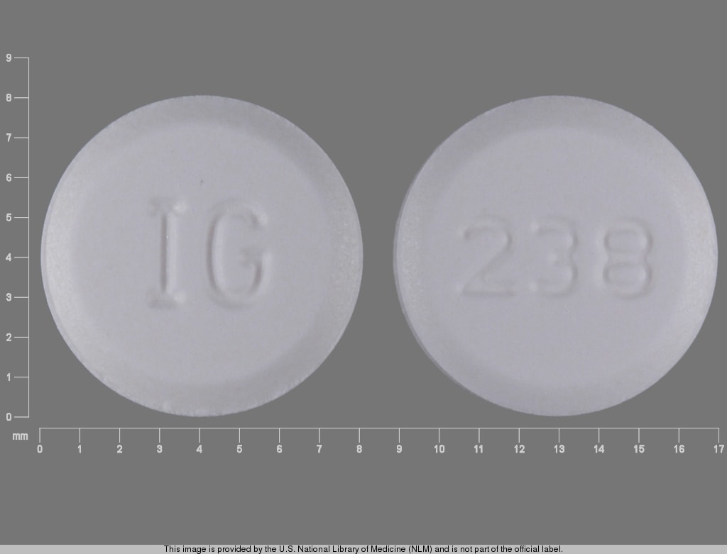 Image 1 - Imprint IG 238 - amlodipine 5 mg