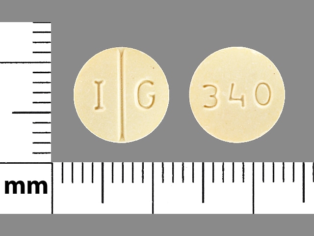 Image 1 - Imprint I G 340 - naproxen 250 mg