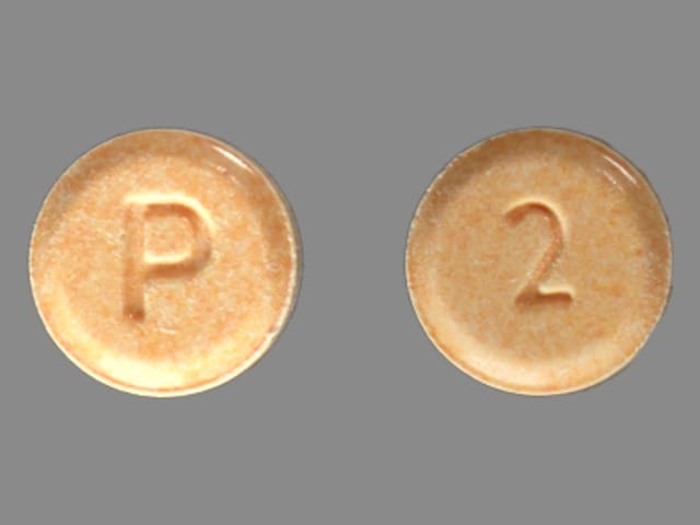 Image 1 - Imprint P 2 - hydromorphone 2 mg