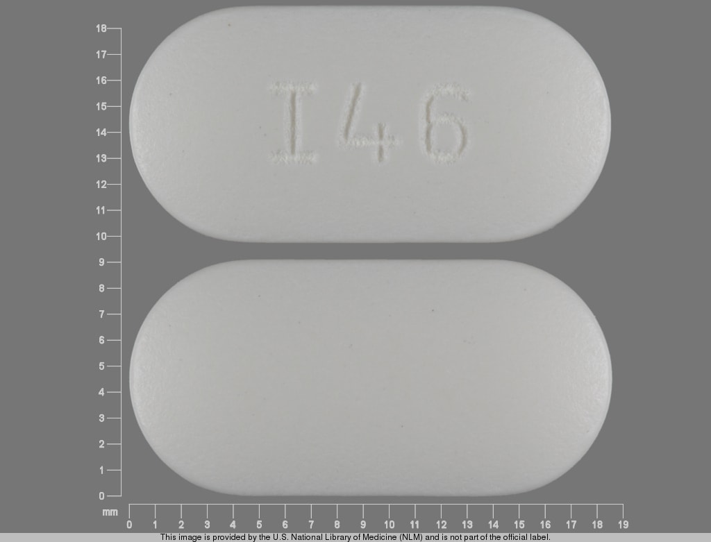 Image 1 - Imprint I46 - metformin 850 mg