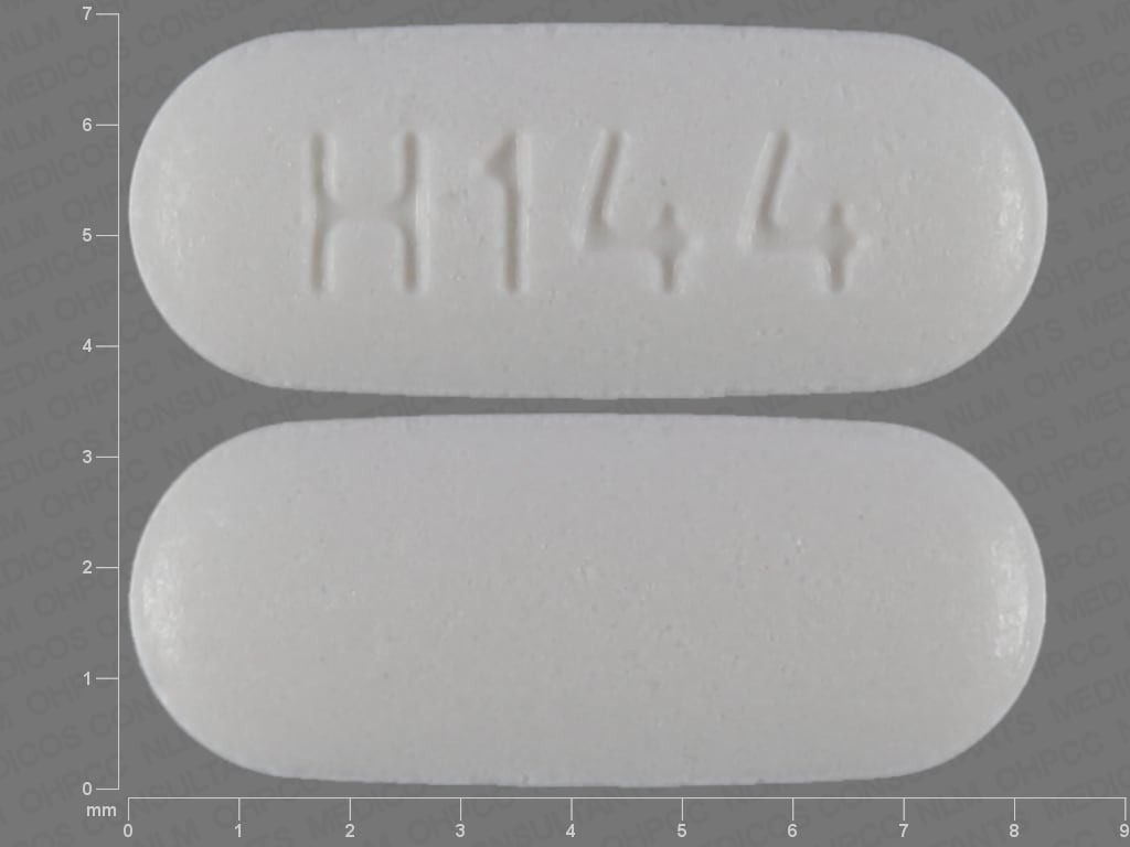 Image 1 - Imprint H144 - lisinopril 2.5 mg