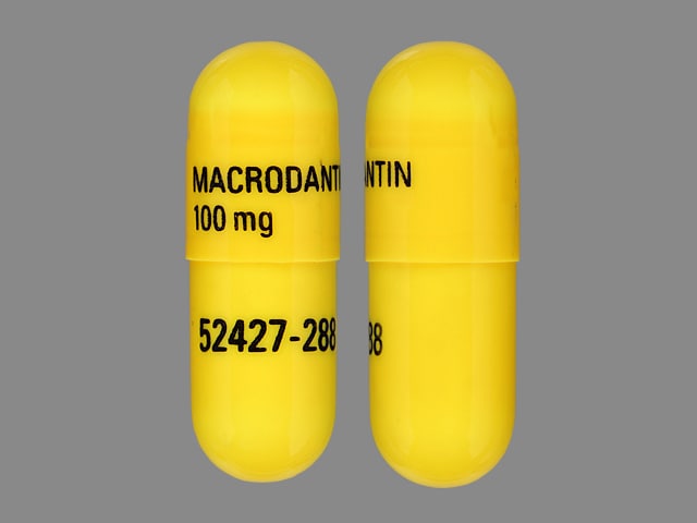 Image 1 - Imprint MACRODANTIN 100 mg 52427-288 - nitrofurantoin 100 mg