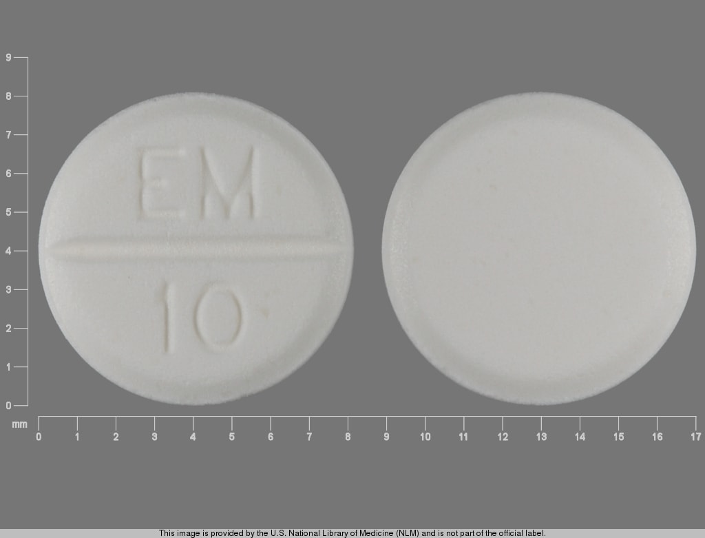 Imprint EM 10 - methimazole 10 mg