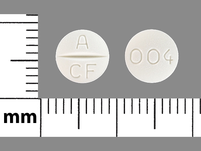 Imprint A CF 004 - candesartan 4 mg
