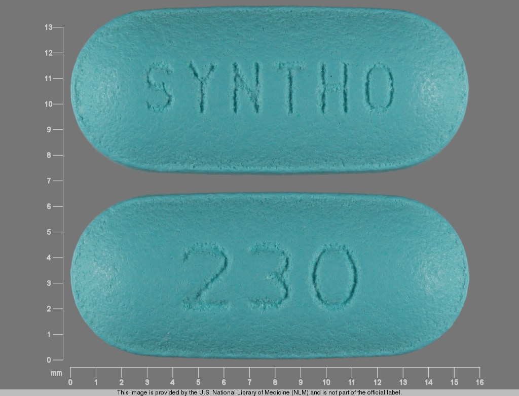 Image 1 - Imprint SYNTHO 230 - esterified estrogens/methyltestosterone 0.625 mg / 1.25 mg