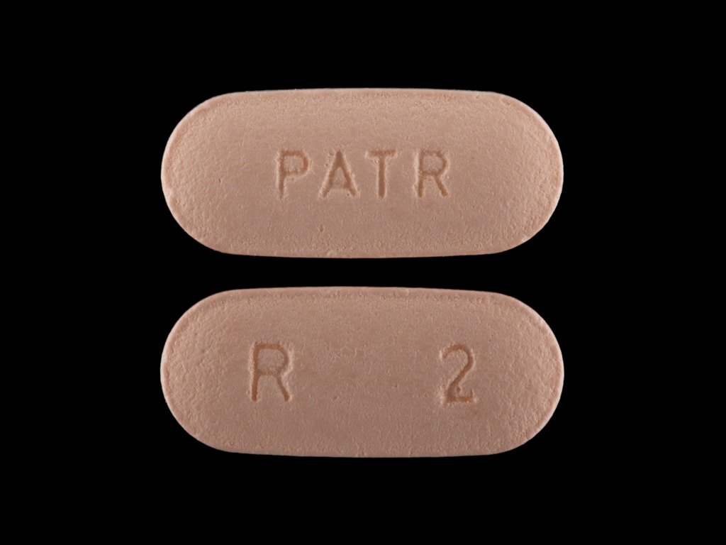 Image 1 - Imprint PATR R 2 - risperidone 2 mg
