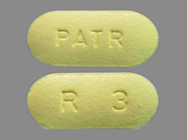 Image 1 - Imprint PATR R 3 - risperidone 3 mg