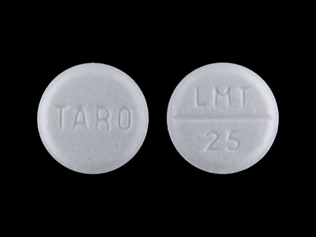 Image 1 - Imprint TARO LMT 25 - lamotrigine 25 mg