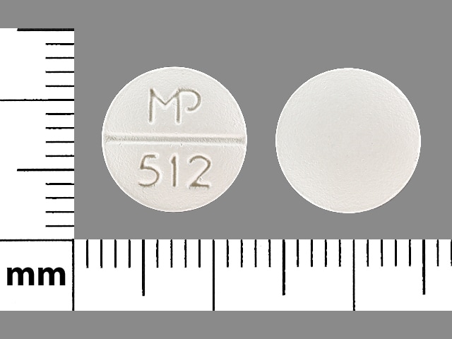 Imprint MP 512 - propafenone 225 mg