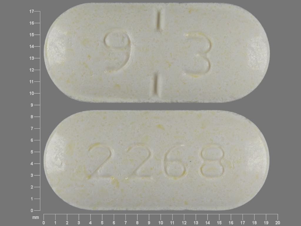 Image 1 - Imprint 93 2268 - amoxicillin 250 mg