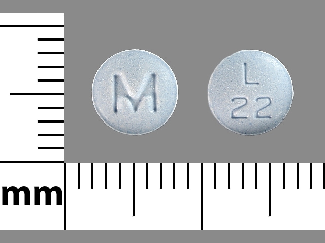 Image 1 - Imprint M L 22 - lisinopril 2.5 mg
