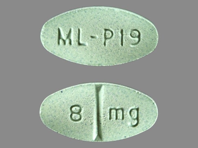 Image 1 - Imprint ML P19 8 mg - doxazosin 8 mg