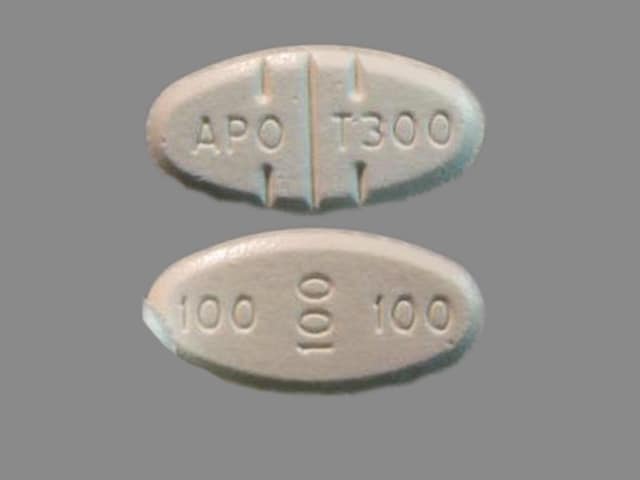 Image 1 - Imprint APO T300 100 100 100 - trazodone 300 mg