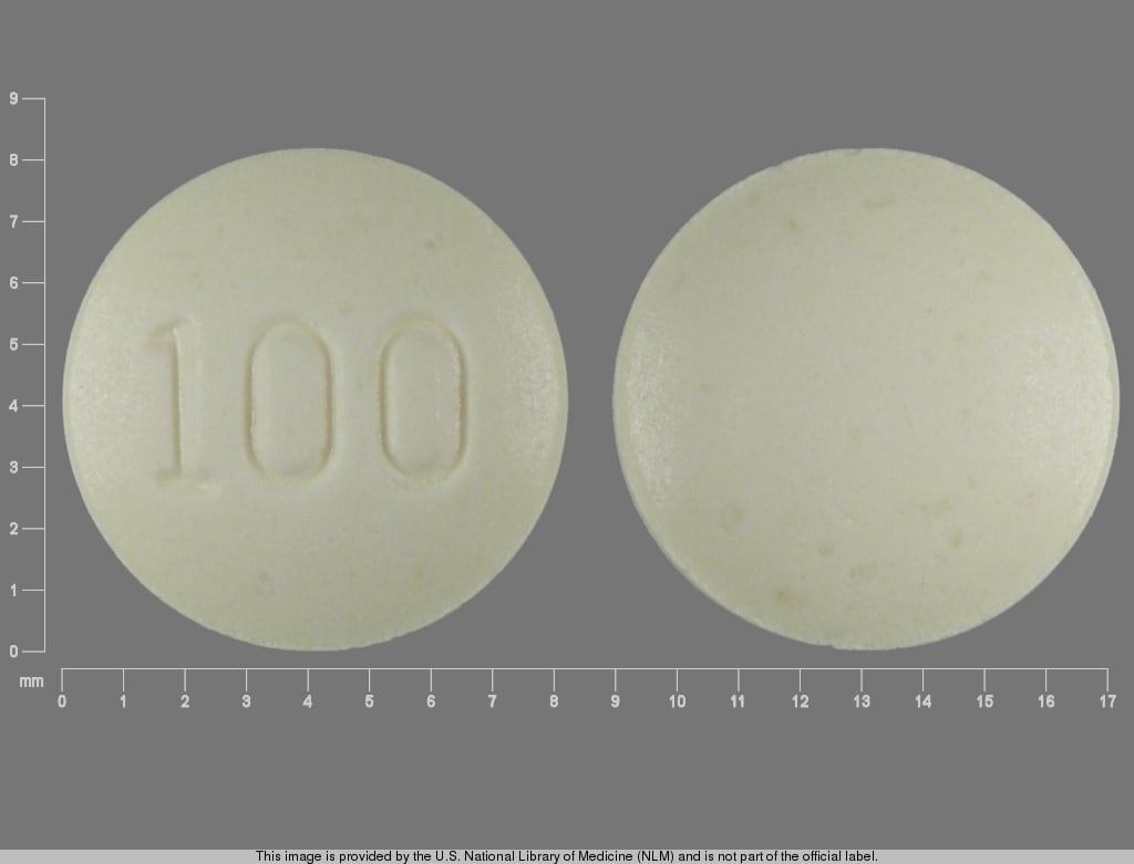 Pill Finder: 100 Yellow Round - Medicine.com