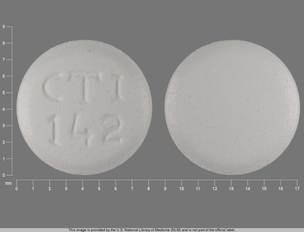 Image 1 - Imprint CTI 142 - lovastatin 20 mg