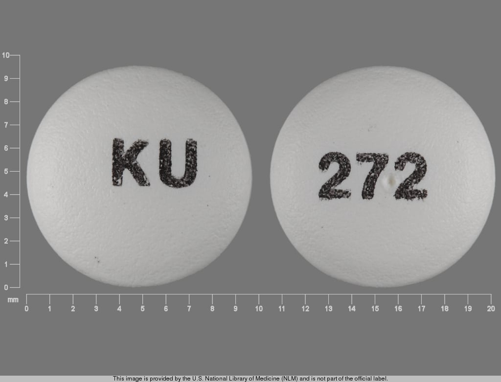 Image 1 - Imprint KU 272 - oxybutynin 15 mg