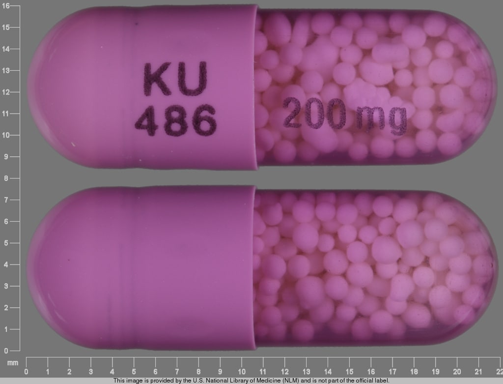 Image 1 - Imprint KU 486 200 mg - verapamil 200 mg