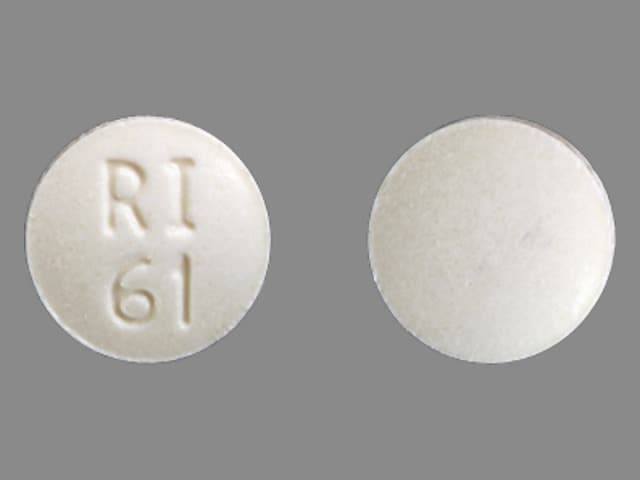 Image 1 - Imprint RI 61 - sumatriptan 25 mg