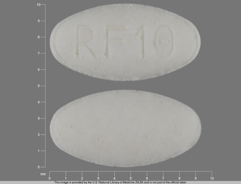 Image 1 - Imprint RF 10 - metoclopramide 5 mg