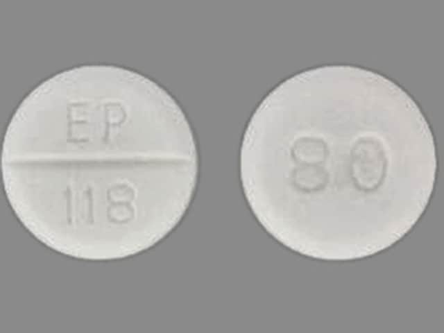 Image 1 - Imprint EP 118 80 - furosemide 80 mg