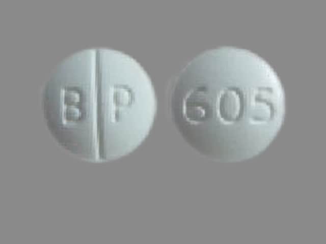 Imprint B P 605 - carbinoxamine 4 mg