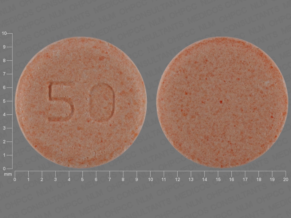 Pill Finder: 50 Orange Round - Medicine.com