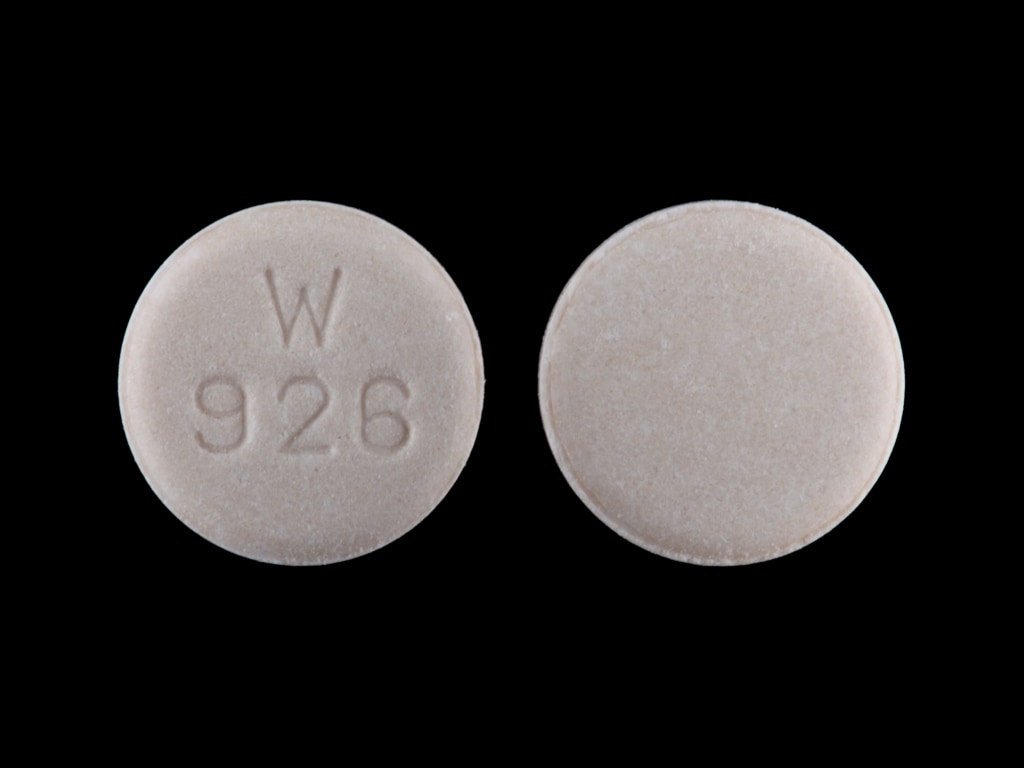 Image 1 - Imprint W 926 - enalapril 20 mg