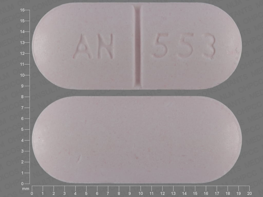 Pill Finder: AN 553 Pink Capsule-shape - Medicine.com