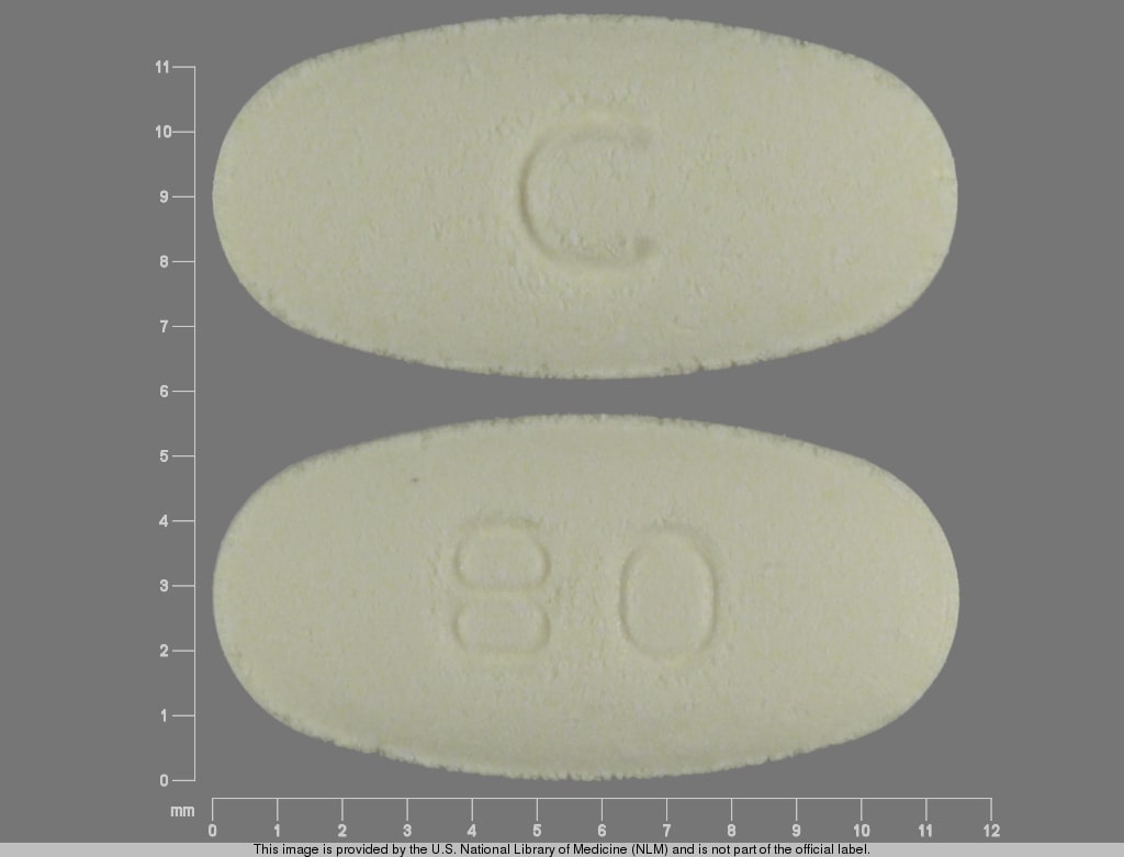 Image 1 - Imprint C 80 - meloxicam 15 mg