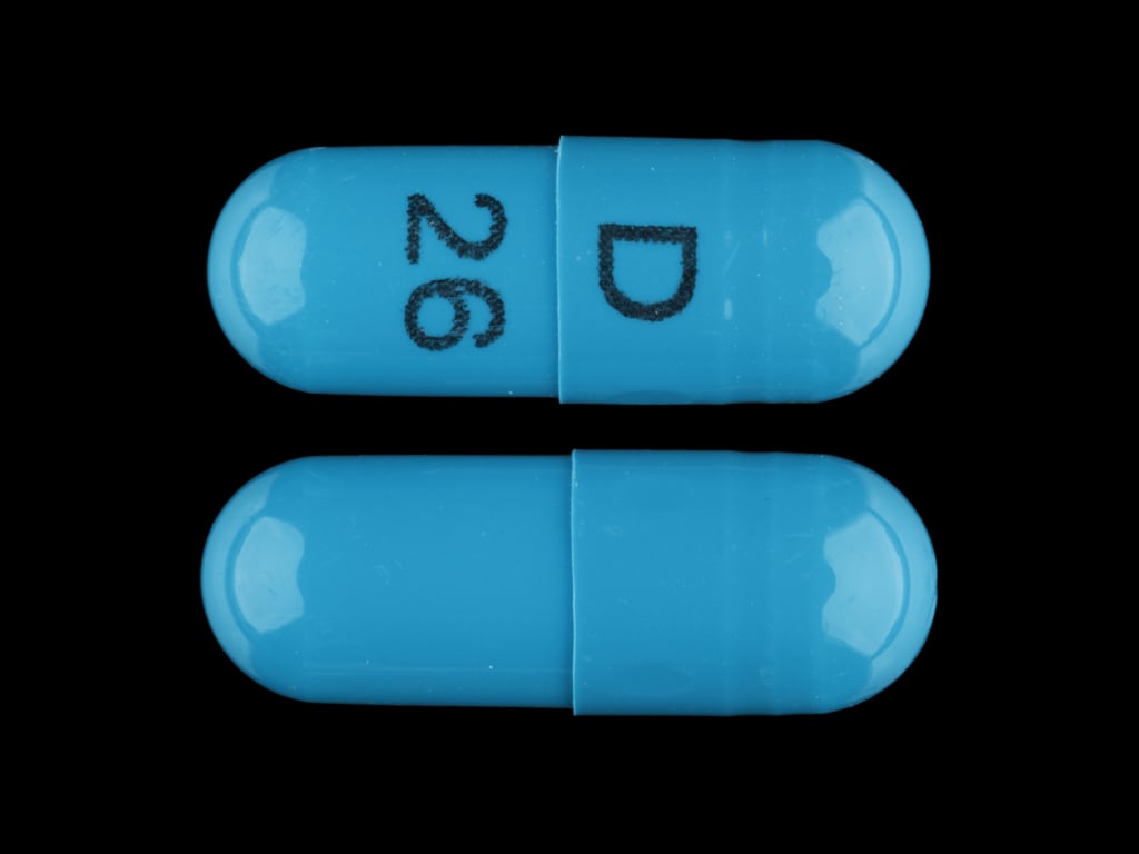 Image 1 - Imprint D 26 - hydrochlorothiazide 12.5 mg