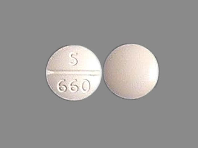 Image 1 - Imprint S 660 - pyrazinamide 500 mg