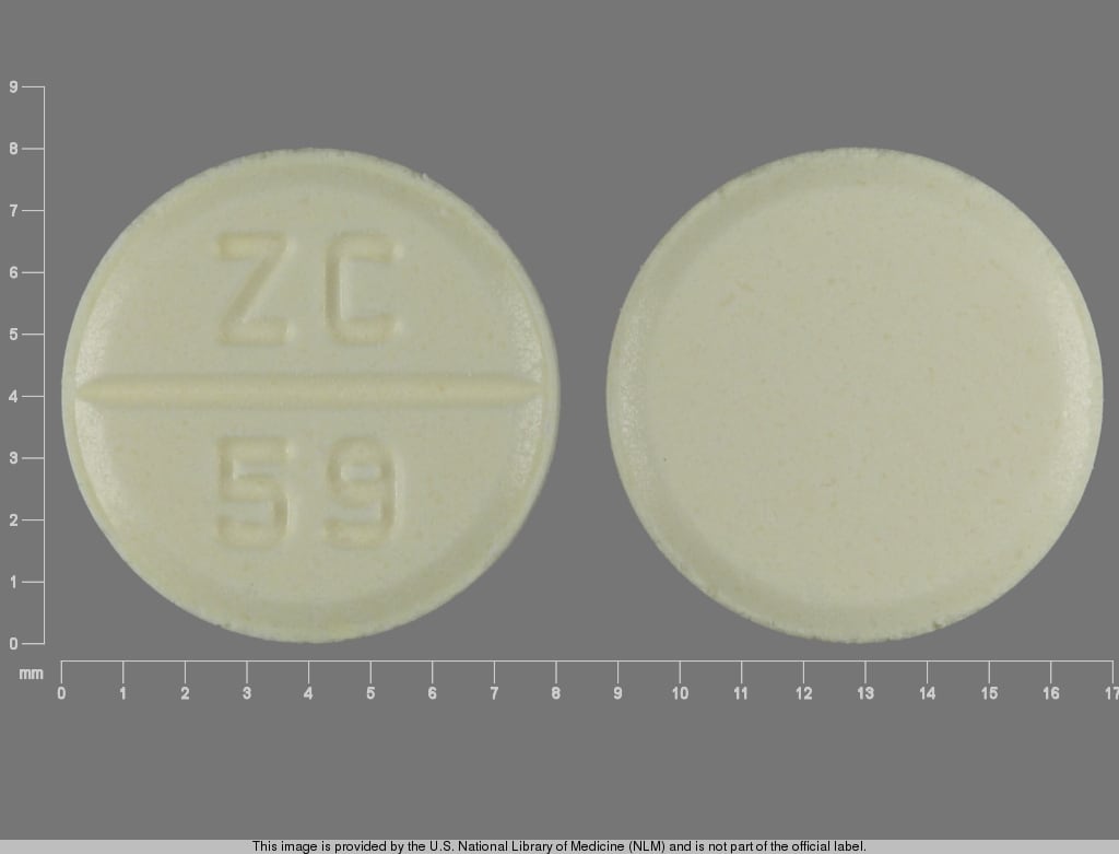 Image 1 - Imprint ZC 59 - azathioprine 50 mg