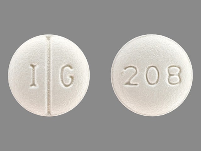 Image 1 - Imprint I G 208 - citalopram 40 mg
