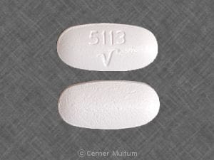 5113 V - Acetaminophen and Propoxyphene Napsylate