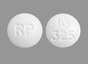 Image 1 - Imprint RP 10 325 - acetaminophen/oxycodone 325 mg / 10 mg